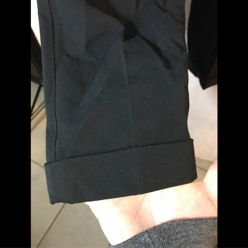 NEW $345 Vince Pull-On Tapered Trousers Pants In Black [SZ‎ Medium ] - Picture 5 of 8